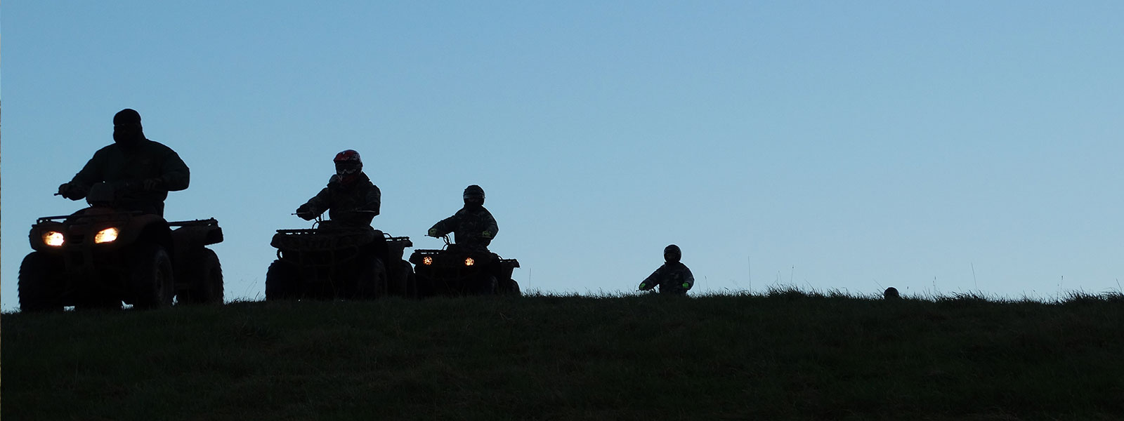 Quad biking at Catton Hall